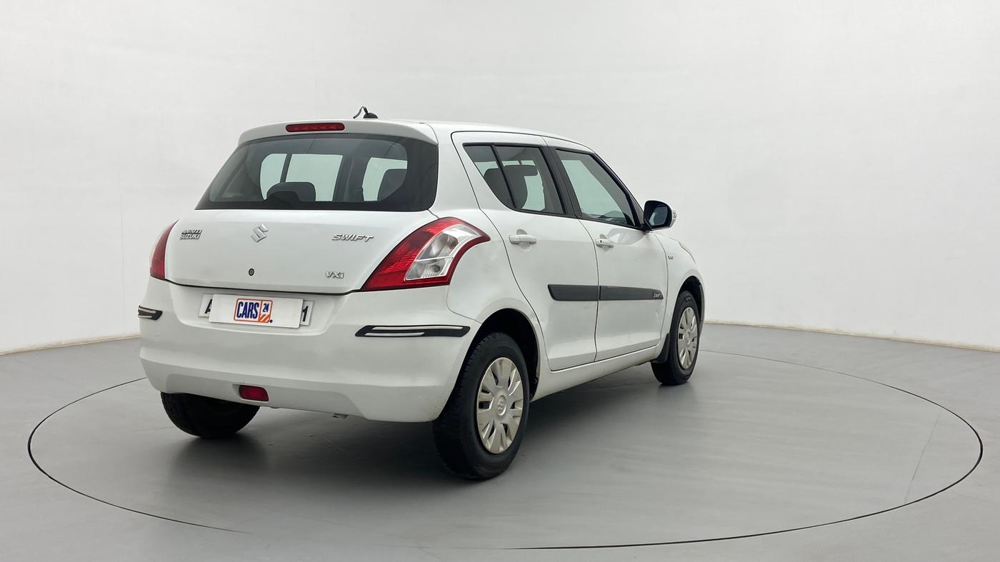 2013 Maruti Swift VXI, Petrol, Manual, 79,202 km, Right Back Diagonal