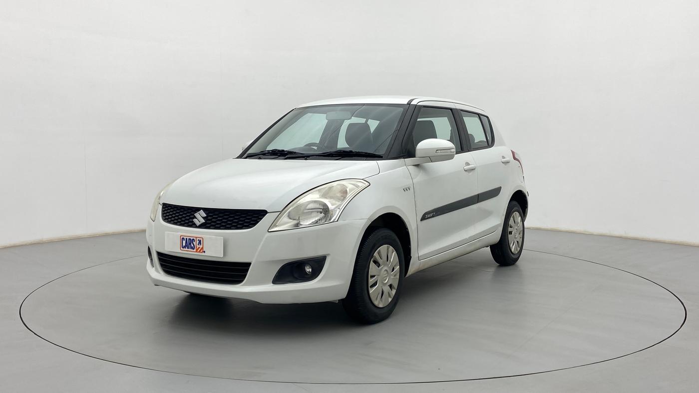 2013 Maruti Swift VXI, Petrol, Manual, 79,202 km, Left Front Diagonal