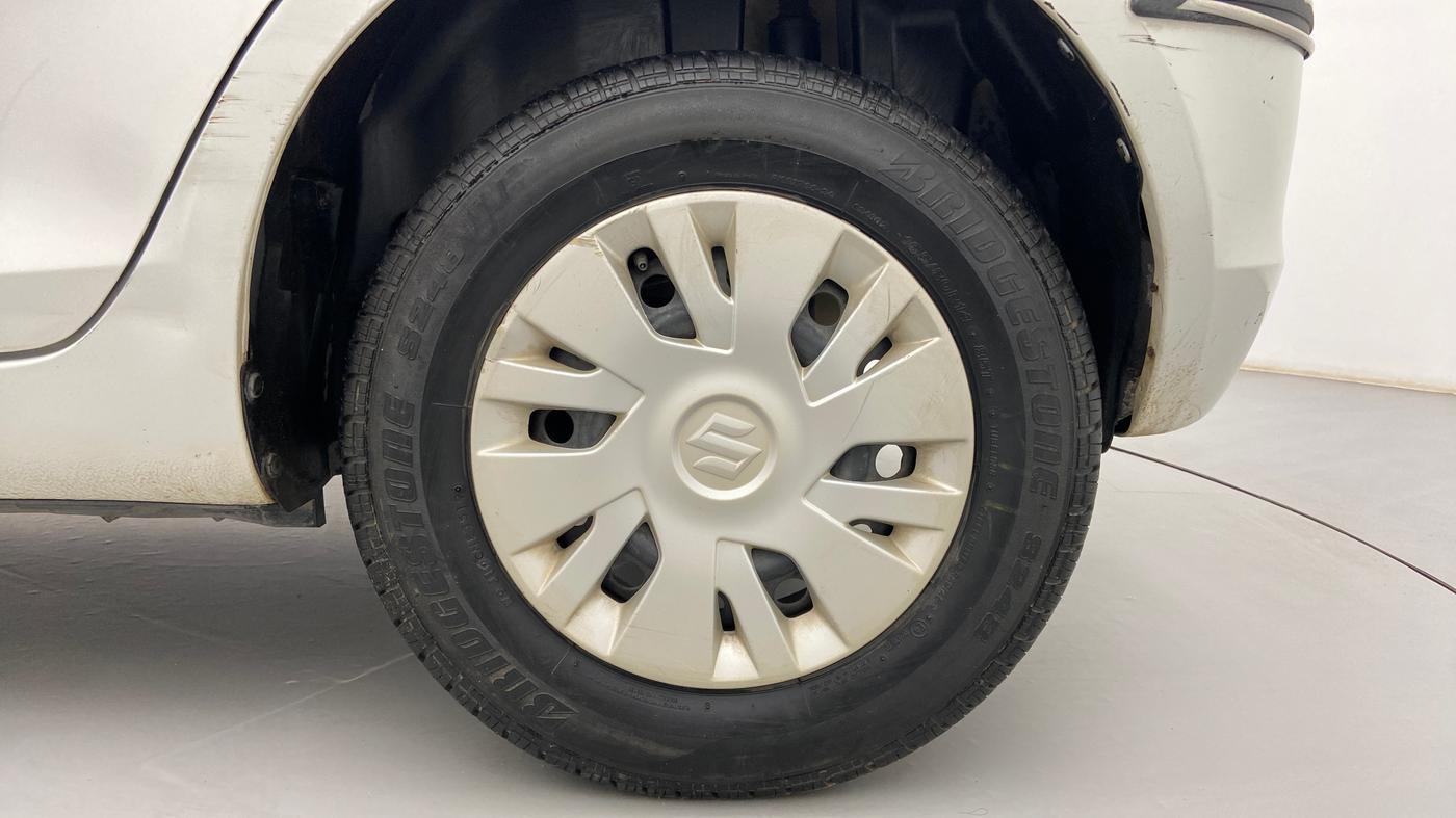 2013 Maruti Swift VXI, Petrol, Manual, 79,202 km, Left Rear Wheel