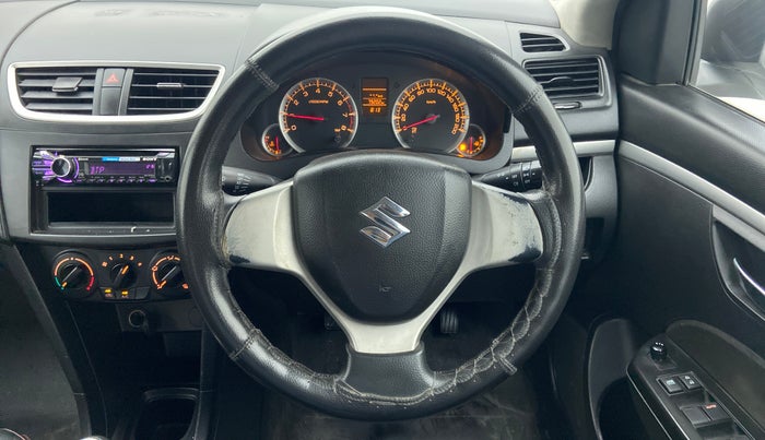 2013 Maruti Swift VXI, Petrol, Manual, 79,202 km, Steering Wheel Close Up