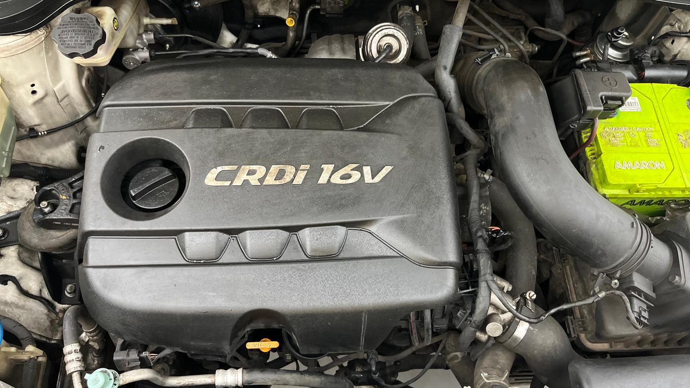 2017 Hyundai Creta SX PLUS AT 1.6 DIESEL, Diesel, Automatic, 1,11,642 km, Engine View