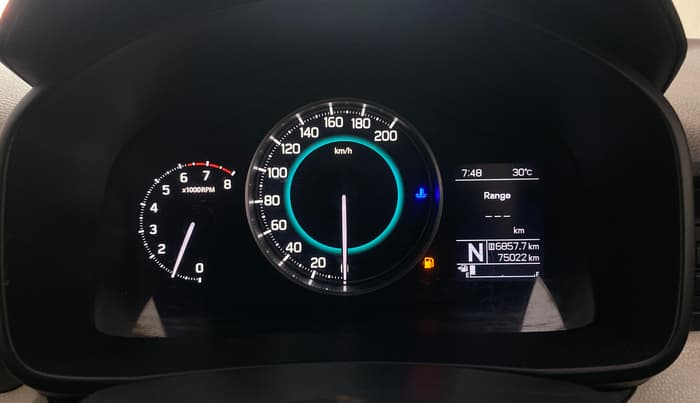 2018 Maruti IGNIS ZETA 1.2 AMT, Petrol, Automatic, 75,022 km, Odometer Image