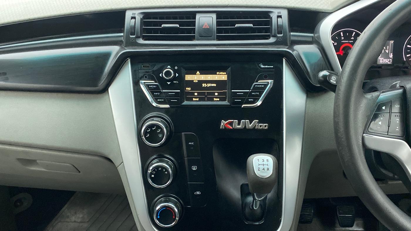 2016 Mahindra Kuv100 K8 D 5 STR, Diesel, Manual, 63,991 km, Air Conditioner