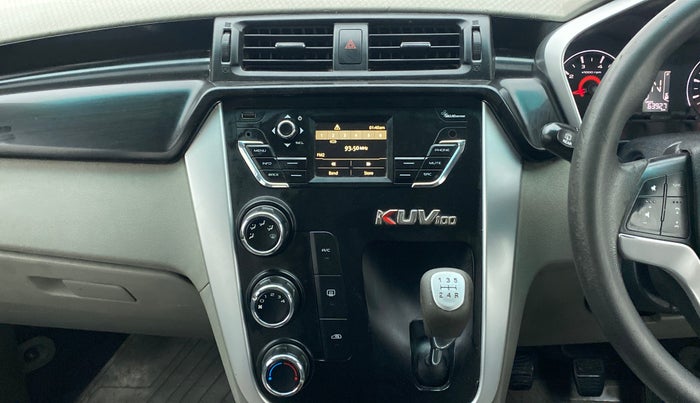 2016 Mahindra Kuv100 K8 D 5 STR, Diesel, Manual, 63,991 km, Air Conditioner