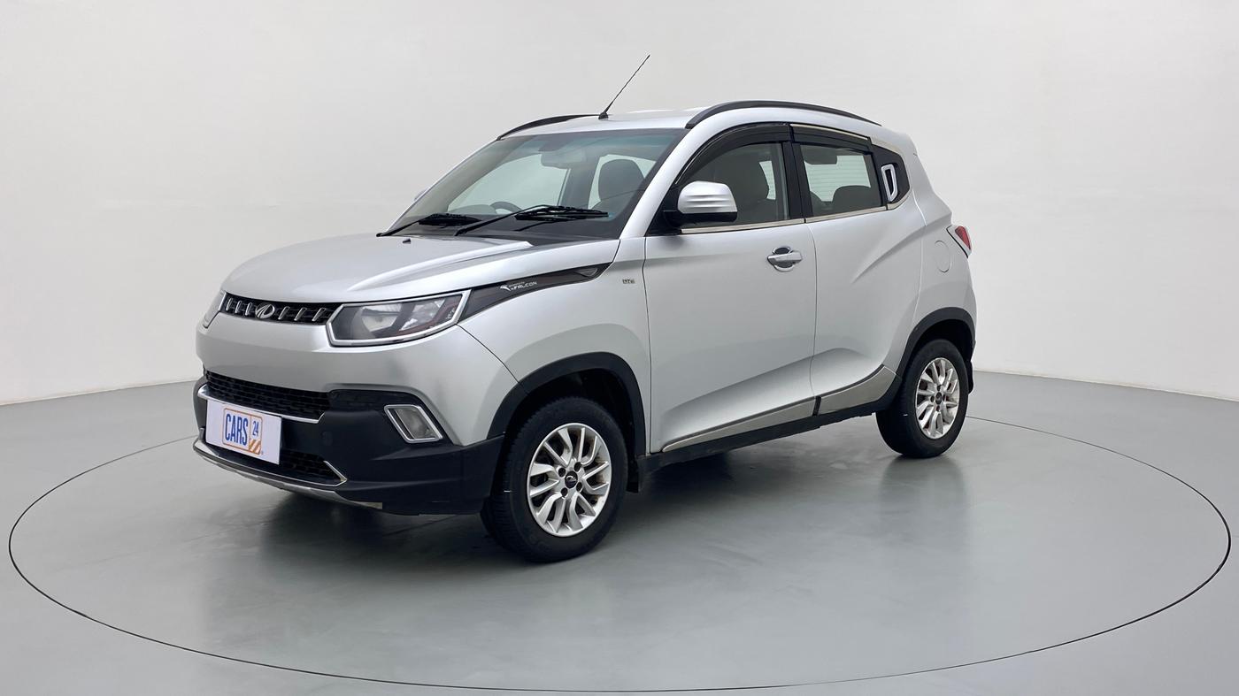 2016 Mahindra Kuv100 K8 D 5 STR, Diesel, Manual, 63,991 km, Left Front Diagonal