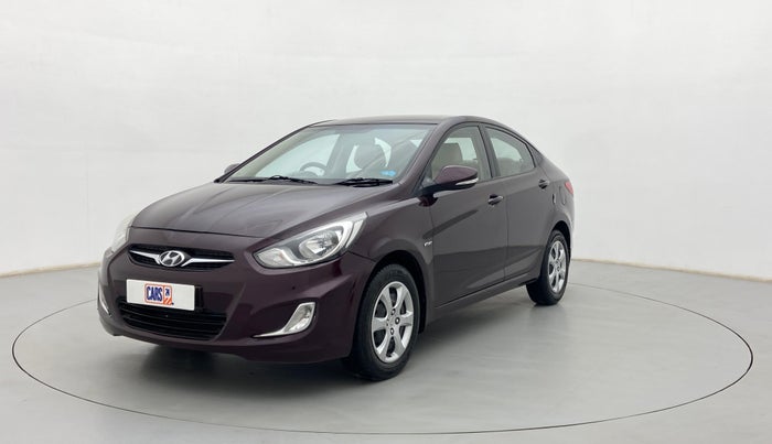 2012 Hyundai Verna FLUIDIC 1.4 VTVT, Petrol, Manual, 1,06,187 km, Left Front Diagonal