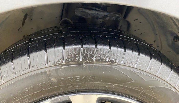 2020 Tata Tiago XZA PLUS PETROL, Petrol, Automatic, 70,575 km, Left Front Tyre Tread