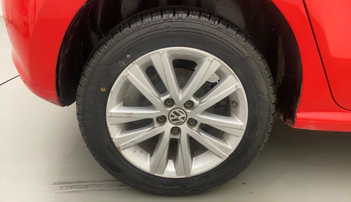 2014 Volkswagen Polo HIGHLINE1.2L, Petrol, Manual, 96,061 km, Right Rear Wheel