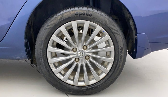 2017 Maruti Ciaz ALPHA 1.4 PETROL, Petrol, Manual, 52,917 km, Left Rear Wheel