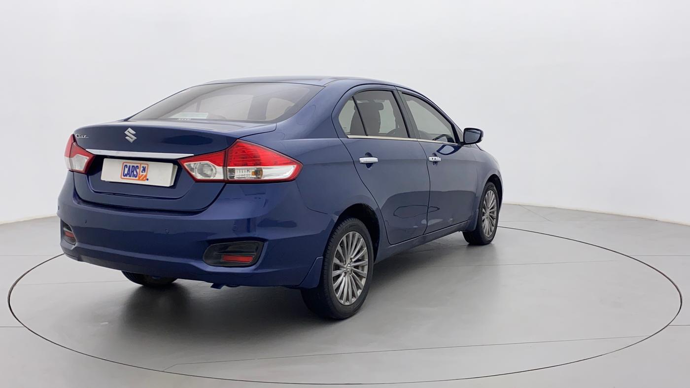 2017 Maruti Ciaz ALPHA 1.4 PETROL, Petrol, Manual, 52,917 km, Right Back Diagonal