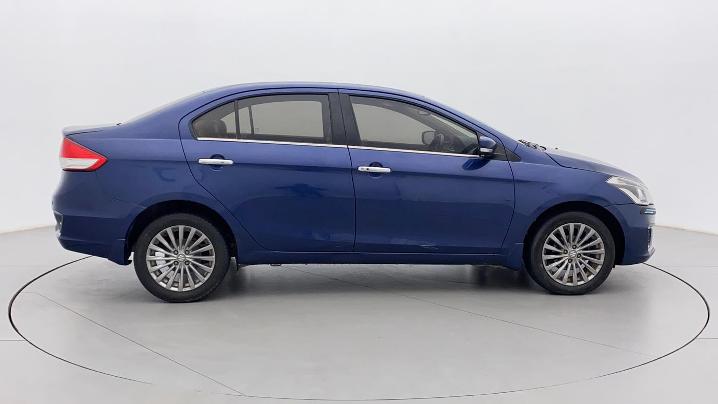 2017 Maruti Ciaz ALPHA 1.4 PETROL, Petrol, Manual, 52,917 km, Right Side View