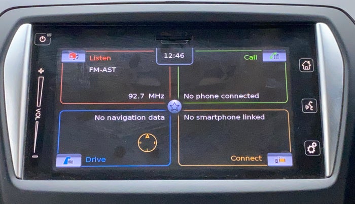 2016 Maruti Ciaz ZXI+, Petrol, Manual, 84,066 km, Infotainment system - GPS Card not working/missing