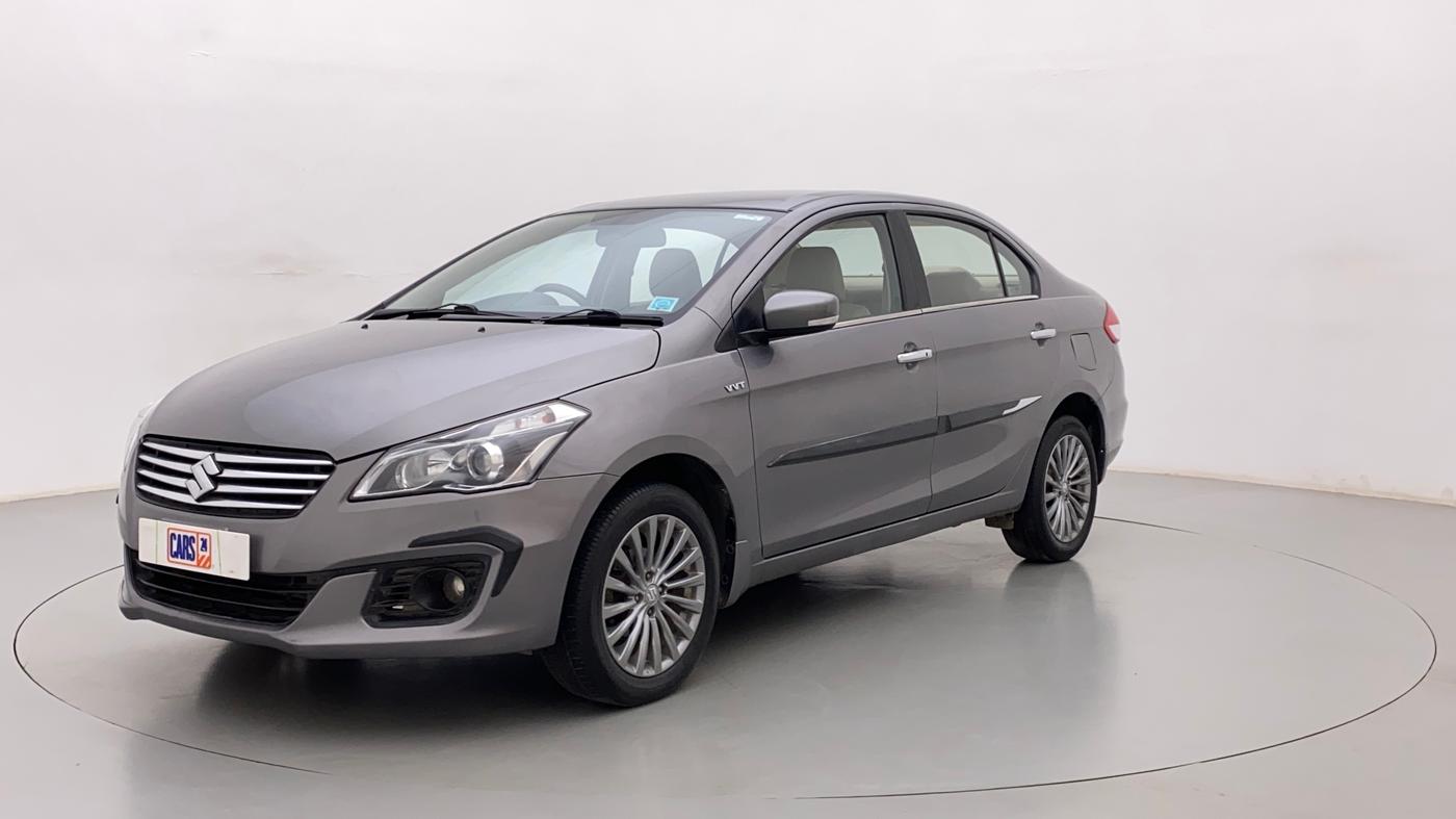 2016 Maruti Ciaz ZXI+, Petrol, Manual, 84,066 km, Left Front Diagonal