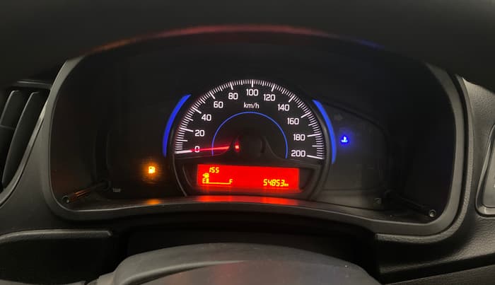 2016 Maruti Baleno SIGMA PETROL 1.2, Petrol, Manual, 55,116 km, Odometer Image