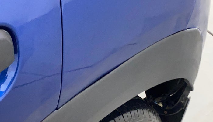 2018 Renault Kwid CLIMBER 1.0 AMT, Petrol, Automatic, 1,19,385 km, Left quarter panel - Slightly dented