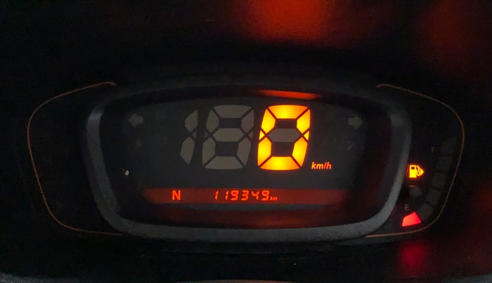 2018 Renault Kwid CLIMBER 1.0 AMT, Petrol, Automatic, 1,19,385 km, Odometer Image