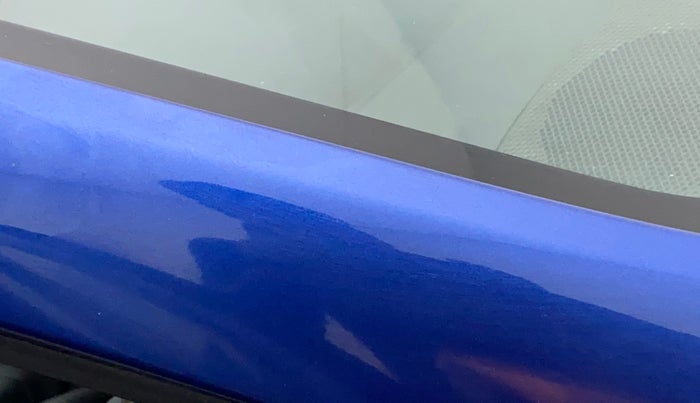 2018 Renault Kwid CLIMBER 1.0 AMT, Petrol, Automatic, 1,19,385 km, Right A pillar - Minor scratches