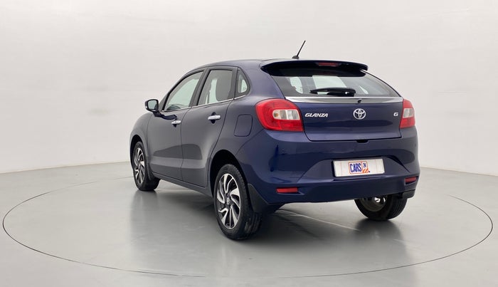 2021 Toyota Glanza G CVT, Petrol, Automatic, 8,406 km, Left Back Diagonal