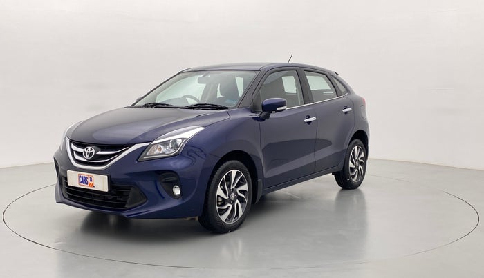 2021 Toyota Glanza G CVT, Petrol, Automatic, 8,406 km, Left Front Diagonal