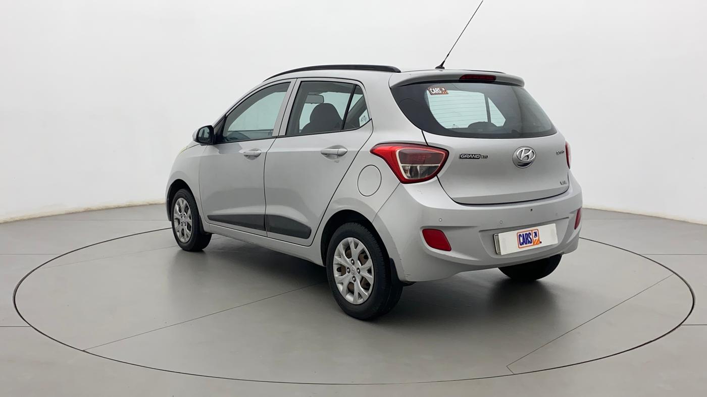 2015 Hyundai Grand i10 SPORTZ 1.2 KAPPA VTVT, Petrol, Manual, 87,475 km, Left Back Diagonal