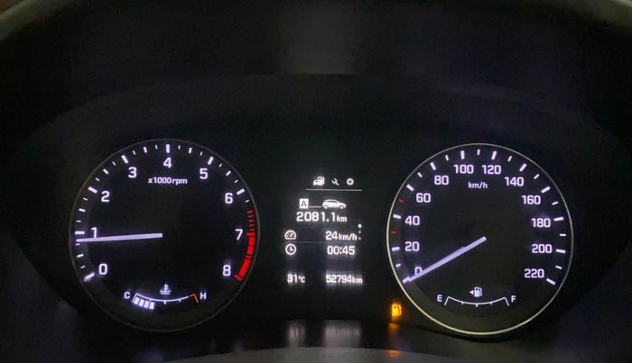 2015 Hyundai Elite i20 ASTA 1.2, Petrol, Manual, 52,782 km, Odometer Image