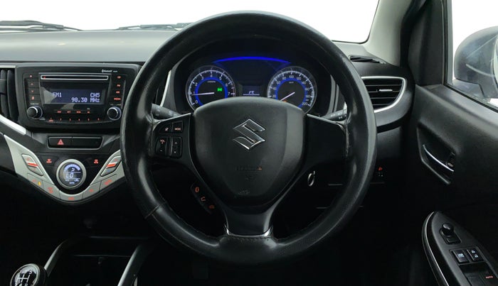 2018 Maruti Baleno DELTA 1.2 K12, Petrol, Manual, 52,494 km, Steering Wheel Close Up
