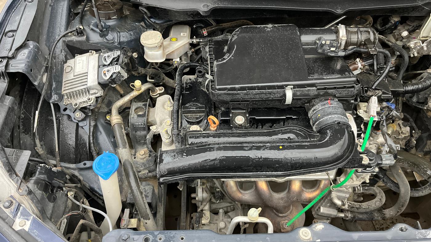 2023 Maruti Baleno DELTA CNG 1.2L, CNG, Manual, 77,590 km, Engine View - Right