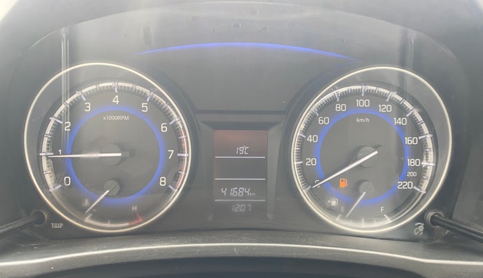2017 Maruti Baleno DELTA PETROL 1.2, Petrol, Manual, 41,684 km, Odometer Image