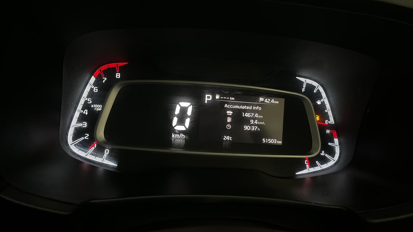 2020 KIA SONET GTX PLUS 1.0 DCT, Petrol, Automatic, 51,502 km, Odometer Image