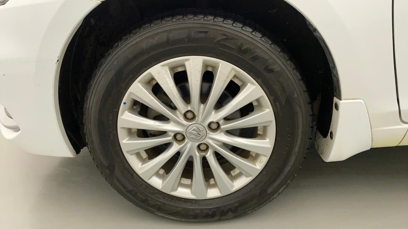 2018 Maruti Ciaz ZETA 1.5 SHVS MT PETROL, Petrol, Manual, 15,940 km, Left Front Wheel