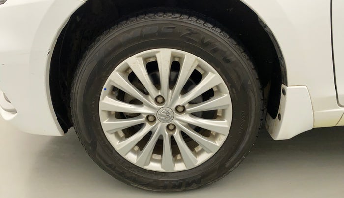 2018 Maruti Ciaz ZETA 1.5 SHVS MT PETROL, Petrol, Manual, 15,940 km, Left Front Wheel