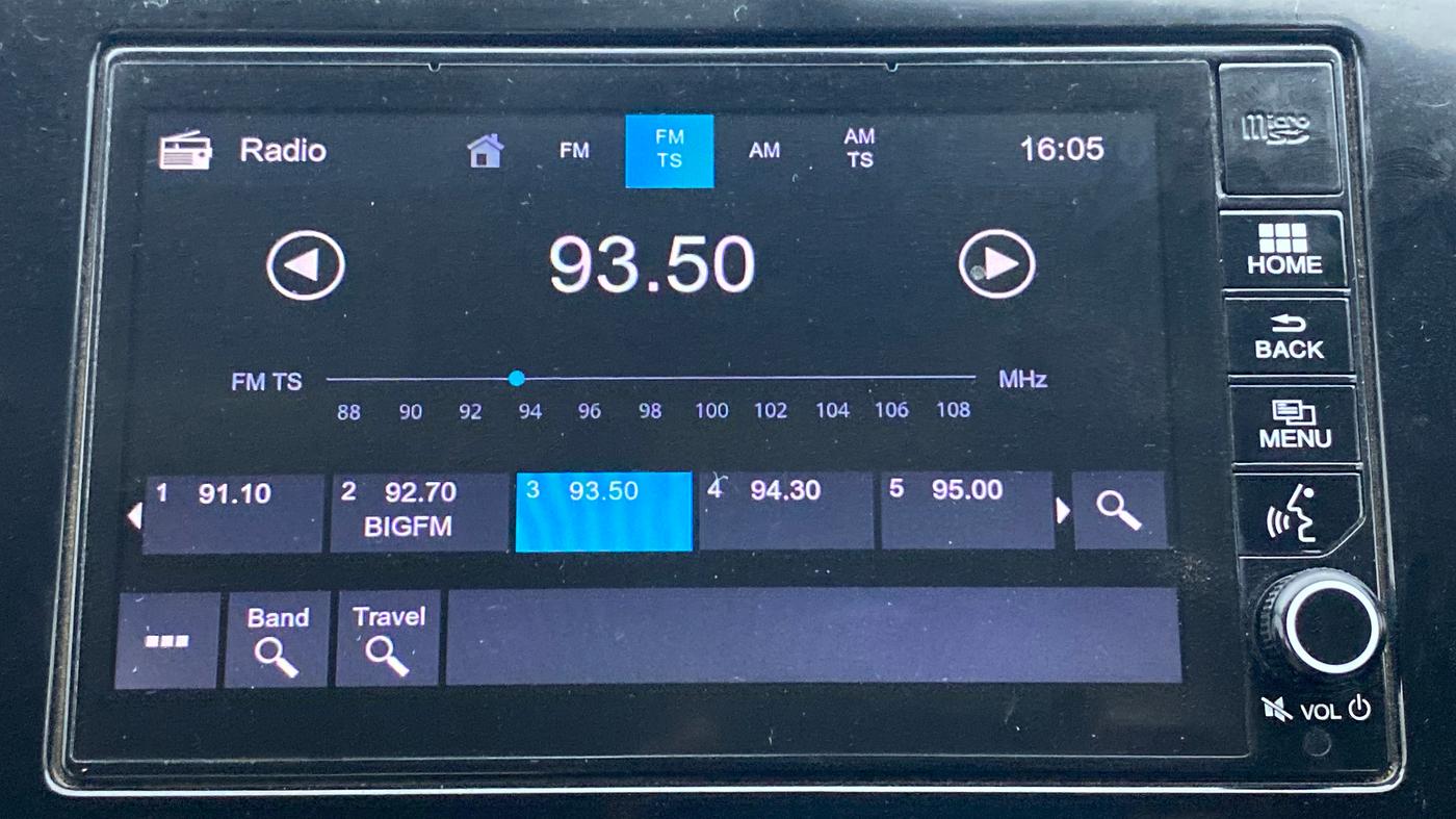 2019 Honda City V MT PETROL, Petrol, Manual, 83,657 km, Infotainment System
