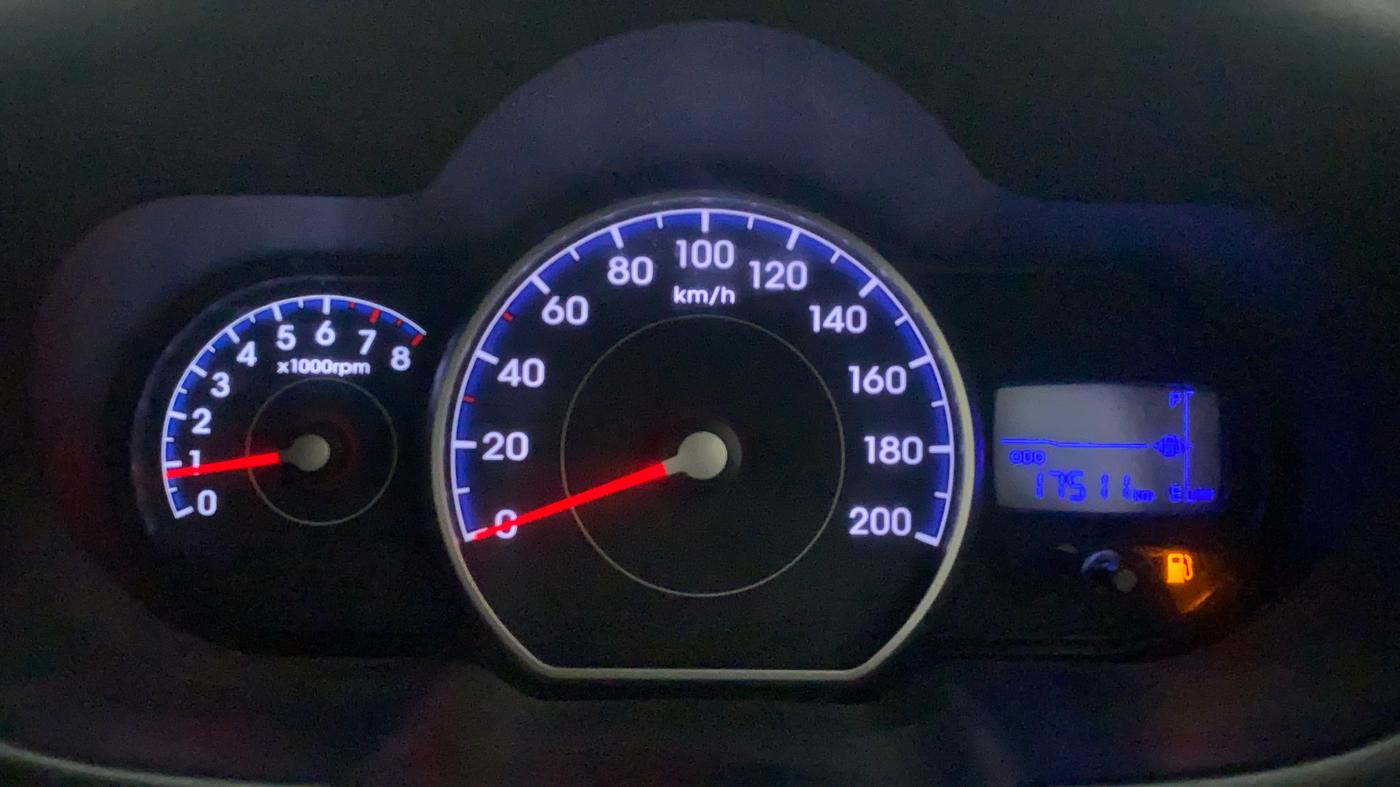 2012 Hyundai i10 SPORTZ 1.2, Petrol, Manual, 17,469 km, Odometer Image