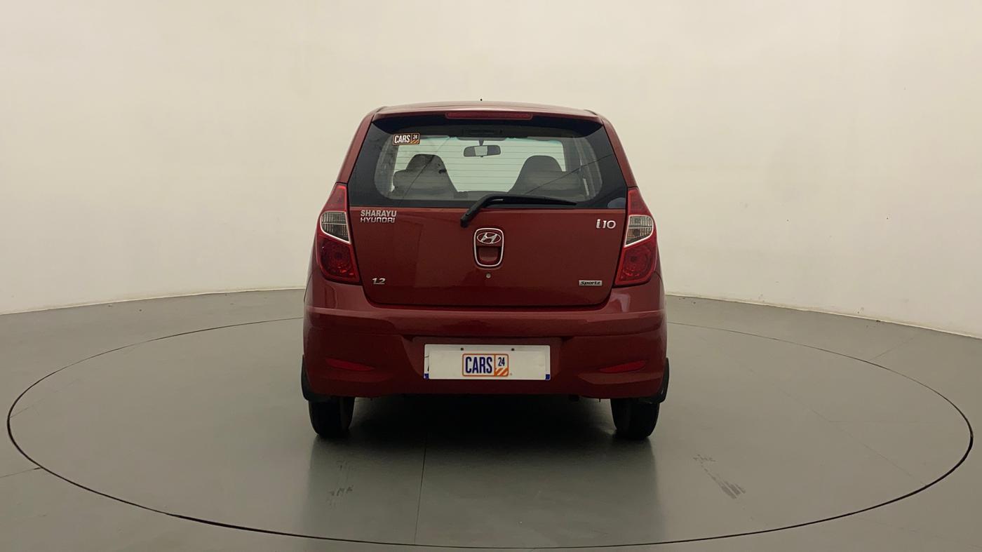 2012 Hyundai i10 SPORTZ 1.2, Petrol, Manual, 17,469 km, Back/Rear