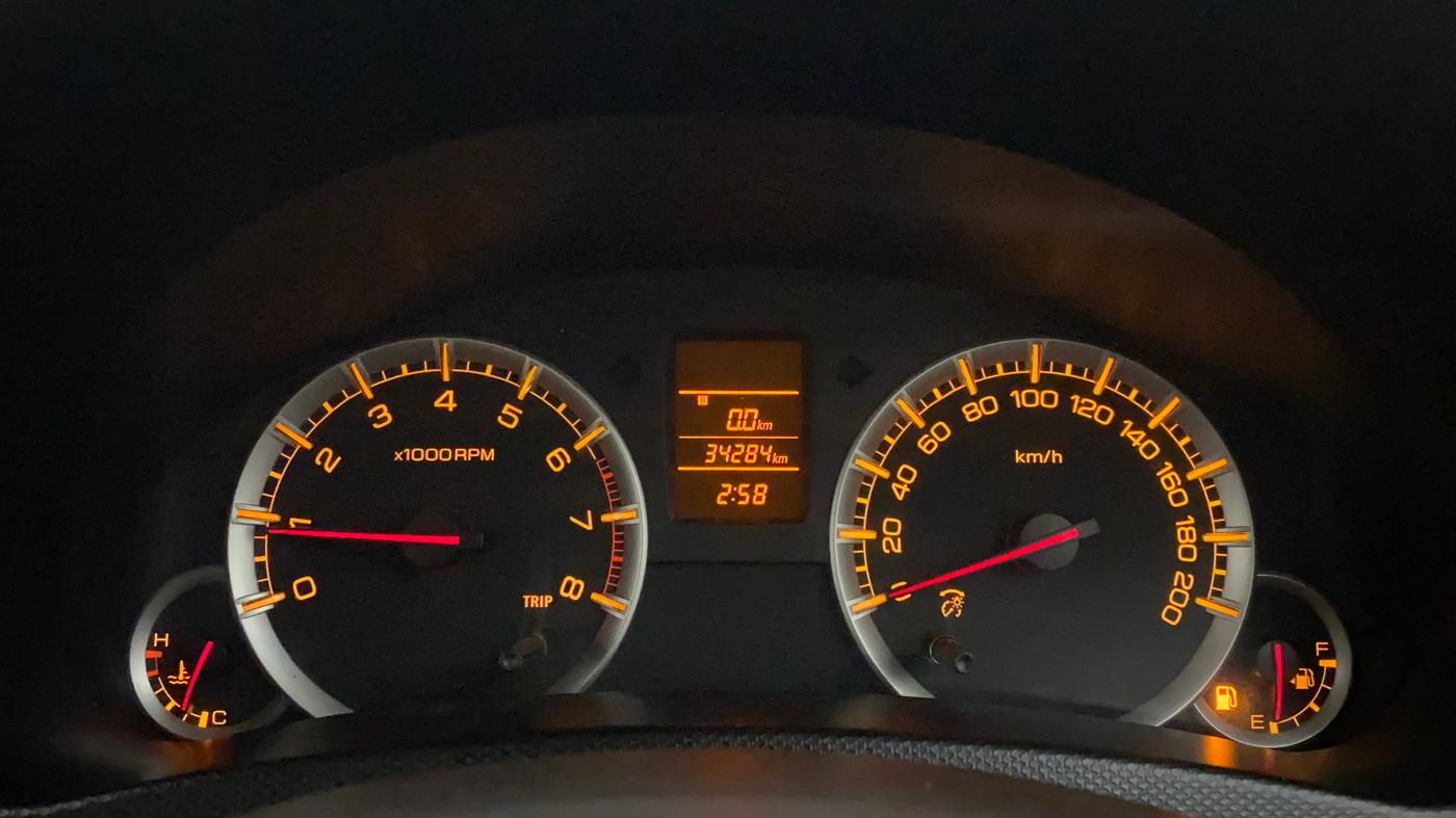 2012 Maruti Swift Dzire VXI, Petrol, Manual, 34,280 km, Odometer Image