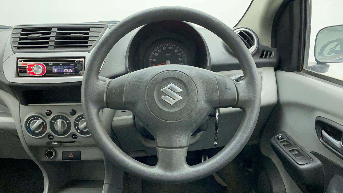 2010 Maruti A Star LXI, Petrol, Manual, 18,589 km, Steering Wheel Close Up