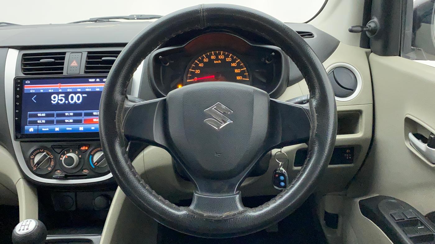 2015 Maruti Celerio VXI, Petrol, Manual, 41,089 km, Steering Wheel Close Up