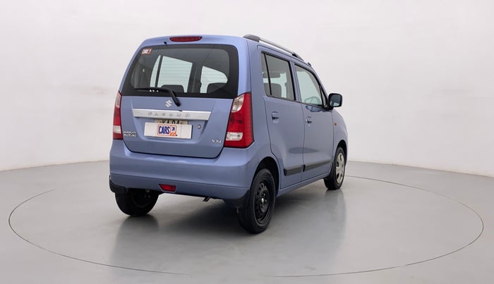 2011 Maruti Wagon R 1.0 VXI, Petrol, Manual, 61,424 km, Right Back Diagonal