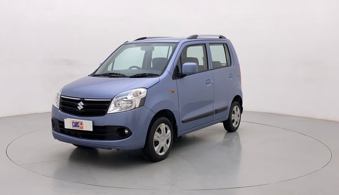 2011 Maruti Wagon R 1.0 VXI, Petrol, Manual, 61,424 km, Left Front Diagonal