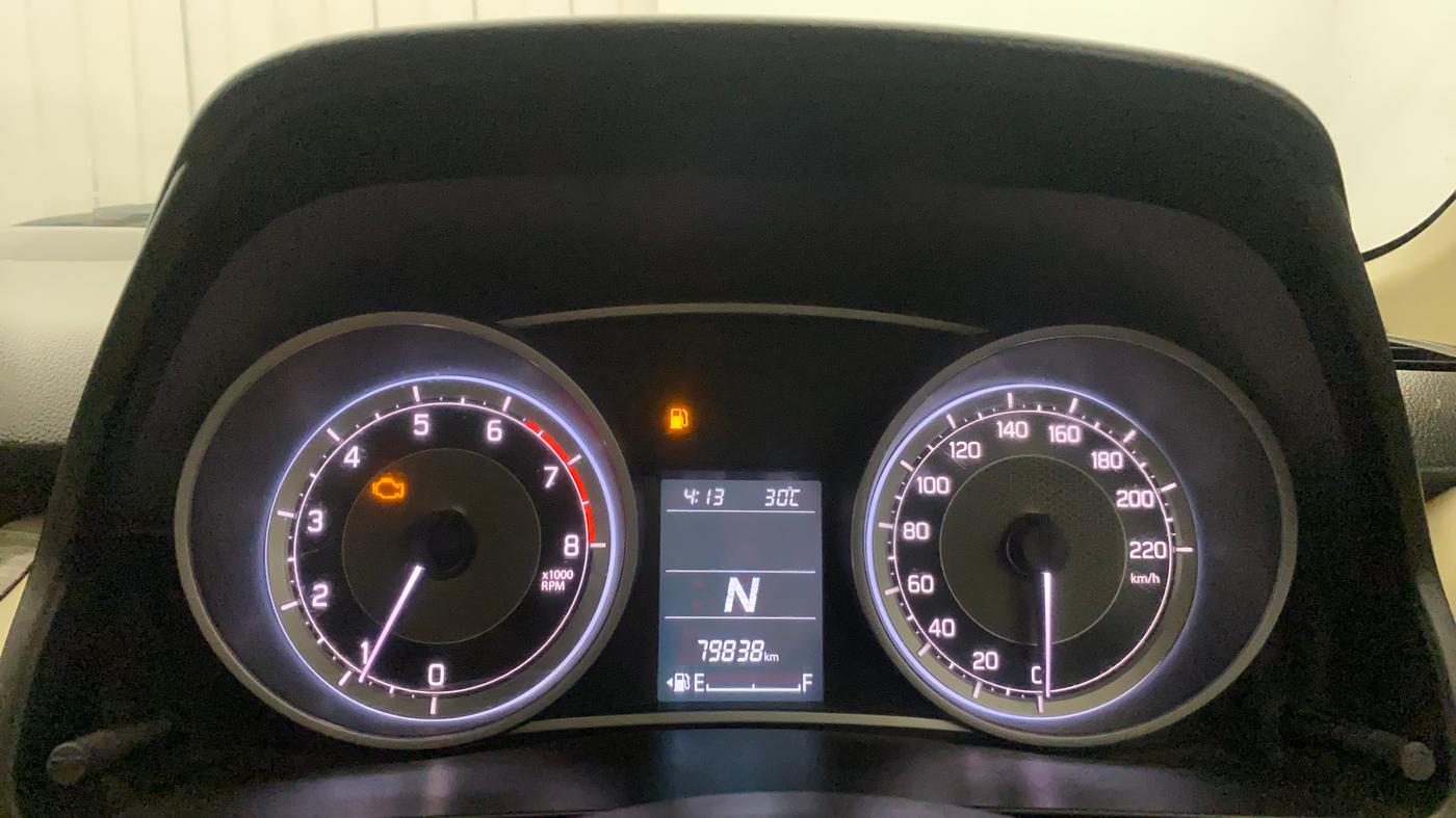 2021 Maruti Dzire ZXI AMT, Petrol, Automatic, 79,829 km, Odometer Image