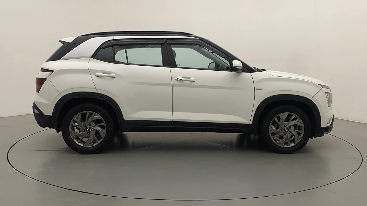 2021 Hyundai Creta SX (O) 1.4 TURBO DCT, Petrol, Automatic, 47,485 km, Right Side