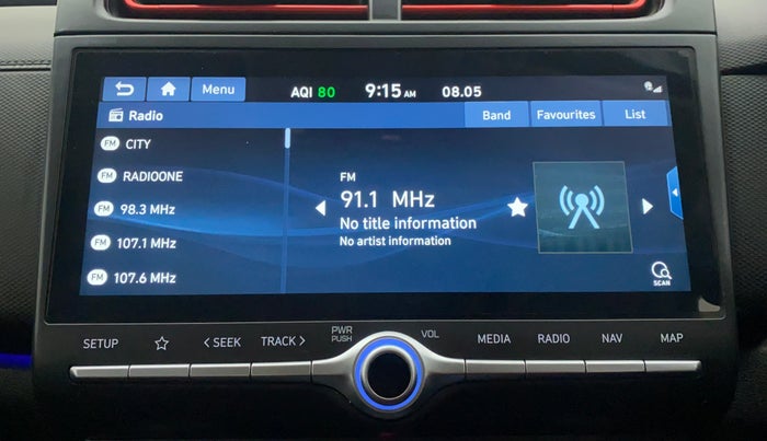 2021 Hyundai Creta SX (O) 1.4 TURBO DCT, Petrol, Automatic, 47,485 km, Infotainment System