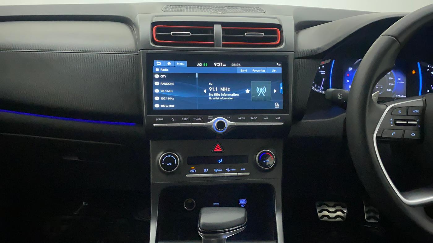 2021 Hyundai Creta SX (O) 1.4 TURBO DCT, Petrol, Automatic, 47,485 km, Air Conditioner