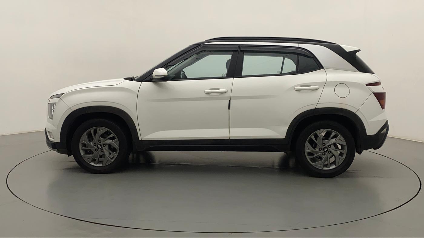 2021 Hyundai Creta SX (O) 1.4 TURBO DCT, Petrol, Automatic, 47,485 km, Left Side