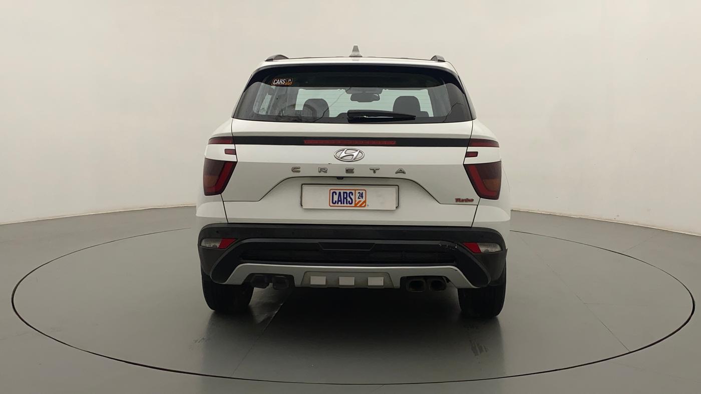 2021 Hyundai Creta SX (O) 1.4 TURBO DCT, Petrol, Automatic, 47,485 km, Back/Rear