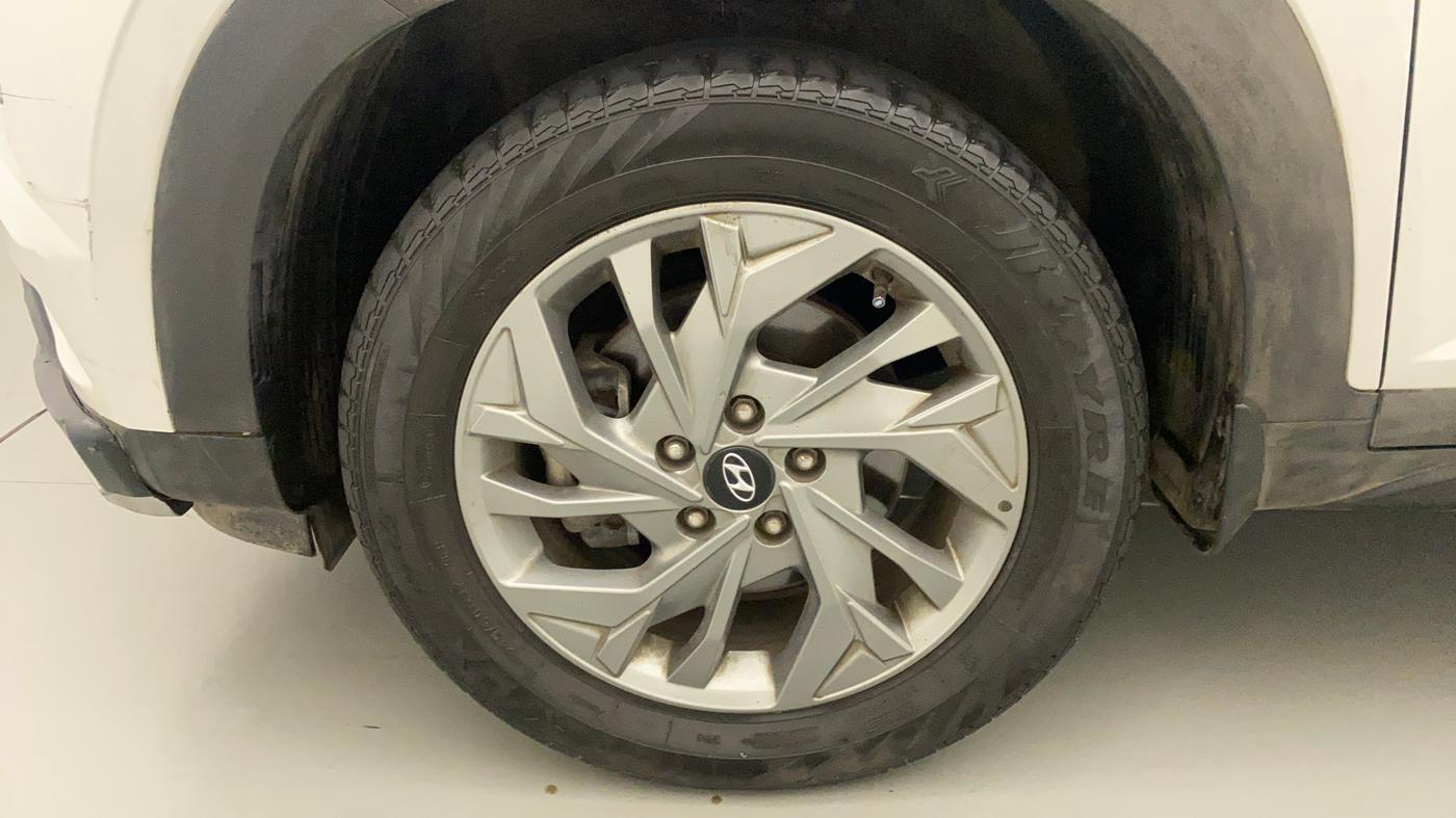 2021 Hyundai Creta SX (O) 1.4 TURBO DCT, Petrol, Automatic, 47,485 km, Left Front Wheel