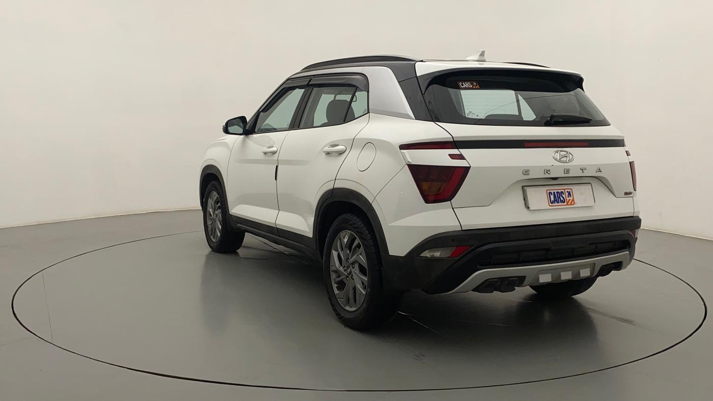 2021 Hyundai Creta SX (O) 1.4 TURBO DCT, Petrol, Automatic, 47,485 km, Left Back Diagonal