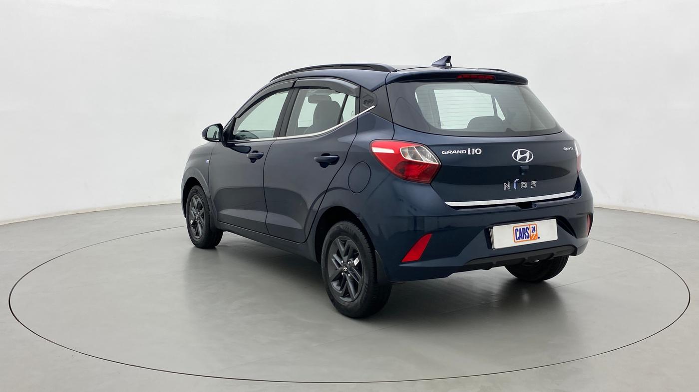 2020 Hyundai GRAND I10 NIOS SPORTZ U2 1.2 CRDI, Diesel, Manual, 40,053 km, Left Back Diagonal