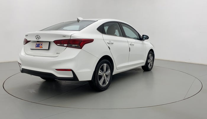 2018 Hyundai Verna 1.6 SX VTVT, Petrol, Manual, 49,212 km, Right Back Diagonal (45- Degree) View