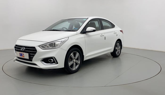 2018 Hyundai Verna 1.6 SX VTVT, Petrol, Manual, 49,212 km, Left Front Diagonal (45- Degree) View